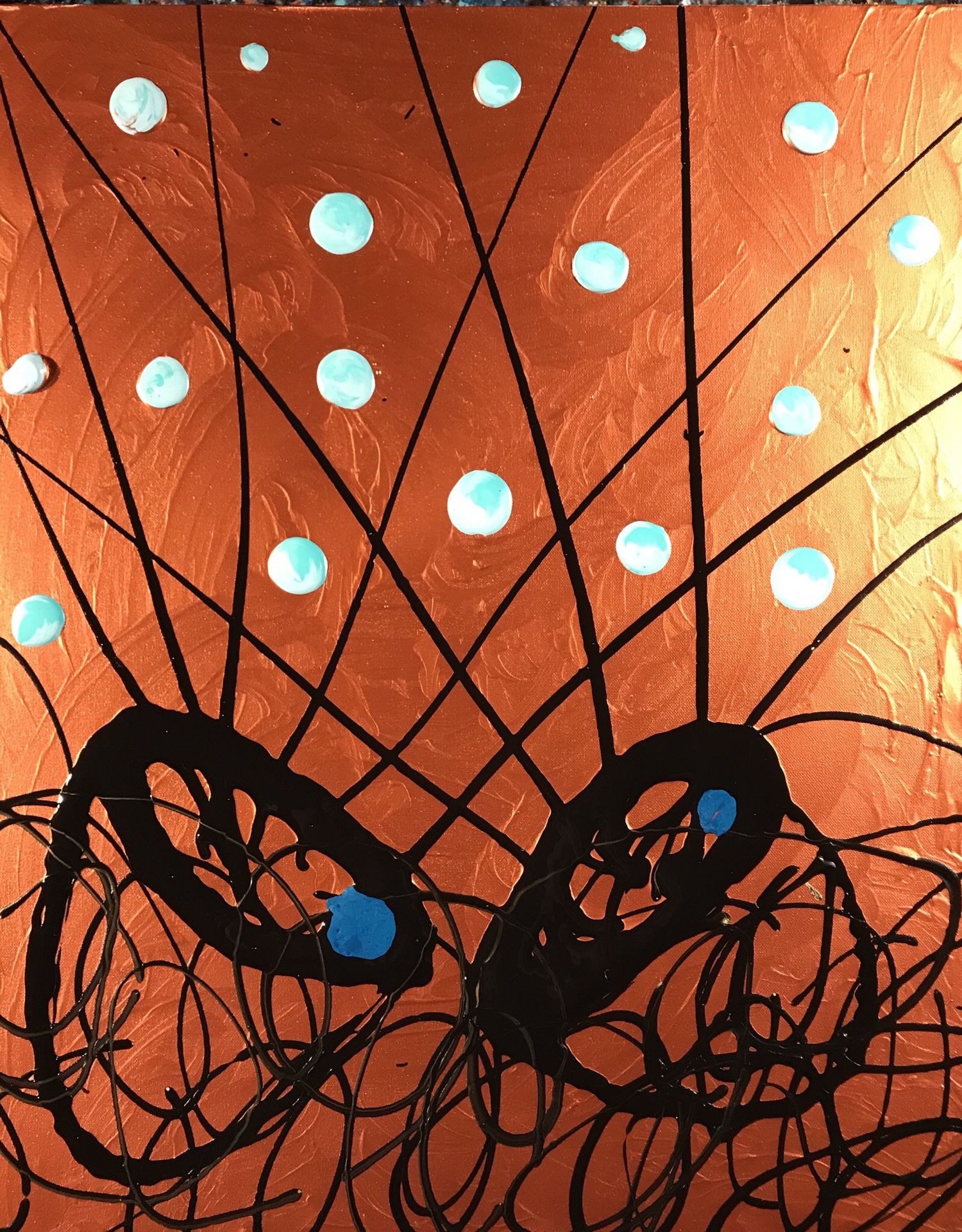 ARTIST ARTWORK ABSTRACT/CONTEMPORARY ORIGINALS SIZE: 24x30 acrylic on canvas One of a kind. Size: 24x30 RETAIL VALUE: $700.00 STUDIO CLEARANCE : $149