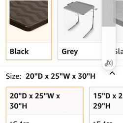 Table Mate XL PRO TV Tray Table - Folding Table with Cup Holder and Tablet Slot- Couch Desk for Working from Home, Large TV Trays for Eating, Portable