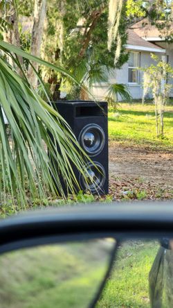 2 evl 12in skar subs with box and 1500 rms skar amp