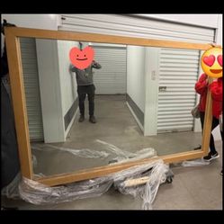 Large Heavy Duty Wall Mirror – 95″ × 63″