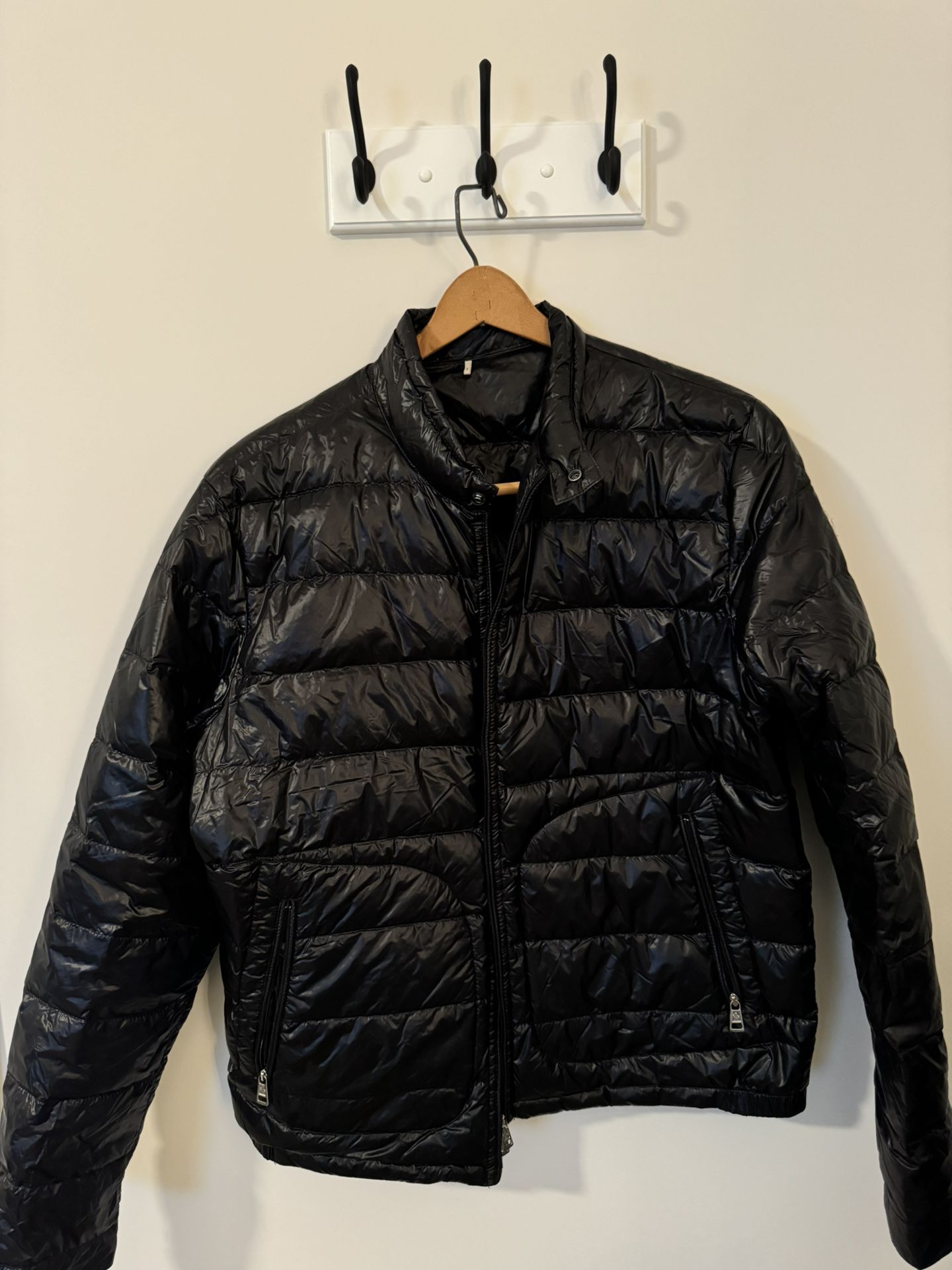 Moncler Black Puffy Jacket 