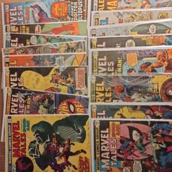 Marvel Tales Comic Book Lot Of 17. All Bronze Age