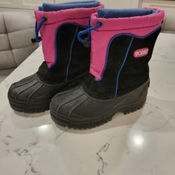 PRETEEN SPORTO SNOW BOOTS SIZE 1 SEE DESCRIPTION