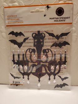 Halloween Glitter Embellishment Stickers 