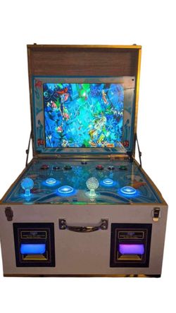 🎮 2-PLAYER FISH ARCADE GAME TABLE – READY TO PLAY