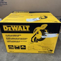 DEWALT 12-in 15-Amp Single Bevel Compound Corded Miter Saw