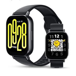 Xiaomi Redmi 5 Active Smart Watch, Step Counter Watch for Women Men with 2" LCD Large Display, 140 Sports Modes, 5ATM Waterproof (Active-Midnight Blac