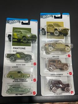 Hot Wheels Pantone Complete Set