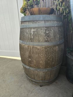 Oak Wine Barrel