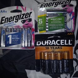 Double A Battery Lot