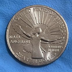 Quarter 2022 D - Maya Angelou $300.00