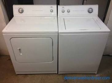 Matching Set Washer And Dryer