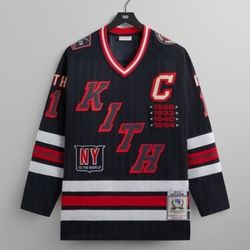 Kith Mark Messier Rangers Jersey, Size Large