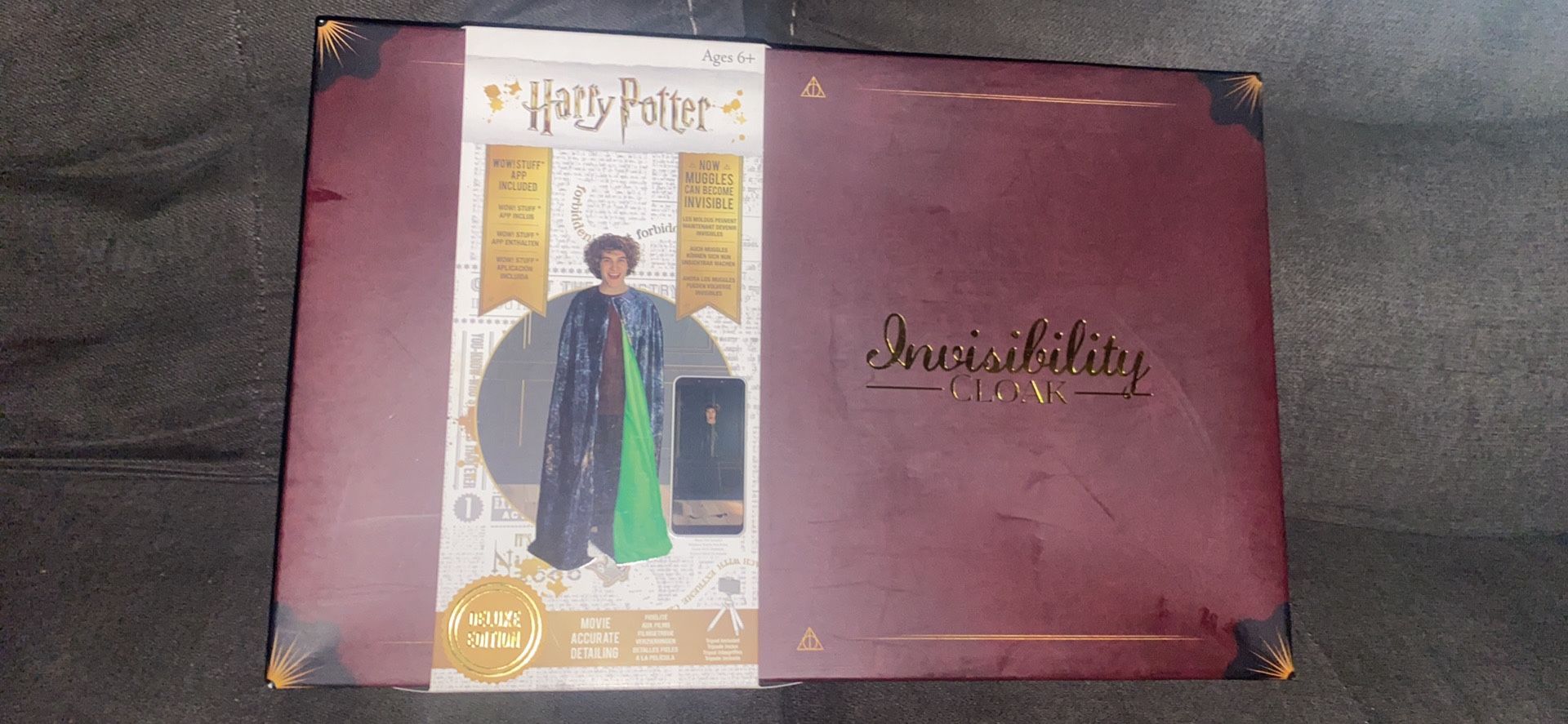 Harry potter deluxe invisibility cloak