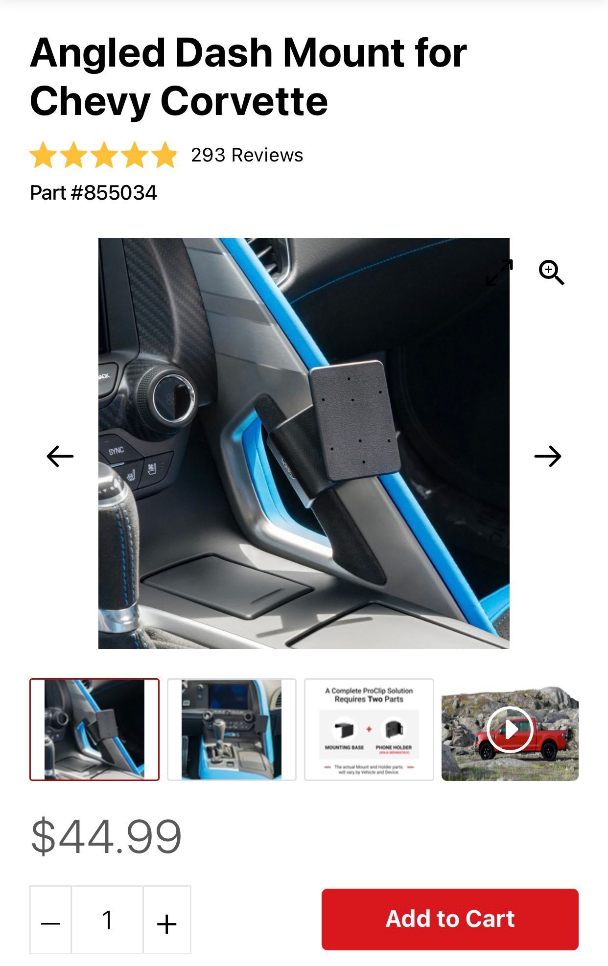 C7 corvette phone holder iPhone 14pro