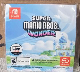 Nintendo Live 2023 Super Mario Wonder Acrylic Characters Set