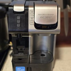 Hamilton Beach FlexBrew Coffee Maker Single Serve + Carafe K-Cup & Ground Coffee NEW