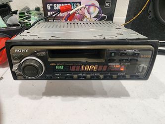 Sony old school cassette car stereo