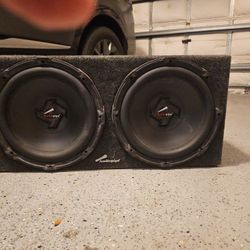 Audiopipe Subwoofers And Box
