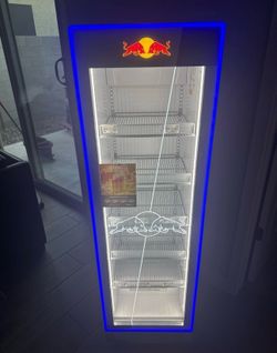 Used Red Bull fridge like new