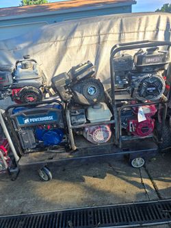 Gas water pumps for parts or repair