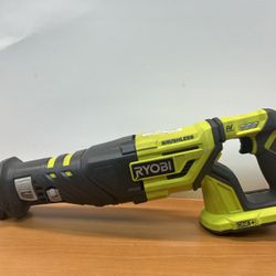 Ryobi P517 Brushless Reciprocation Saw No Battery 