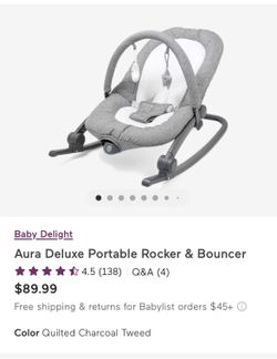 Baby Delight Portable Rocker/Bouncer