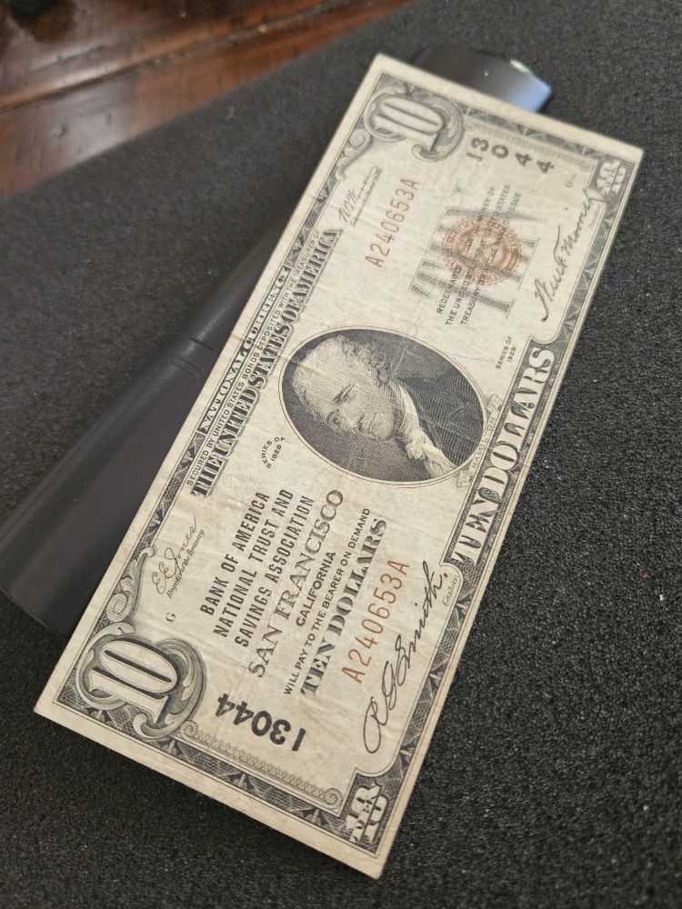 1929 $10 Note