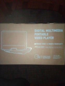 Dbpower 9.5 portable DVD player