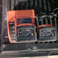 Ridgid 24V XLI Battery Charger Charger/ BATTERIES 