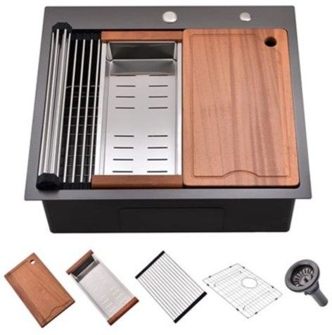 24" KITCHEN SINK
UNDERMOUNT