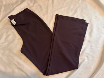 H&M burgundy flare dress pants - Women’s Large