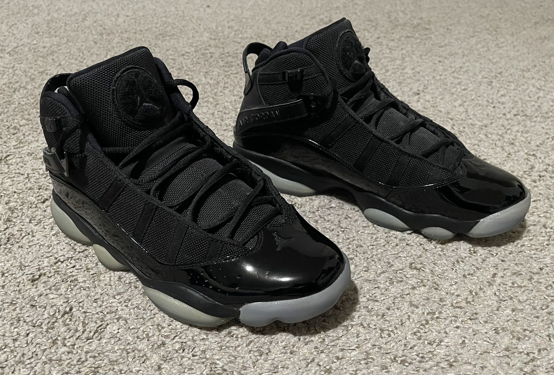 Air Jordan Six (6) Rings Black Ice (Used)