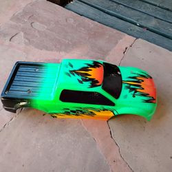 Vintage Traxxaxe Monster Truck Shell
