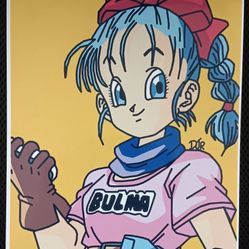 Brilliant Bulma Print