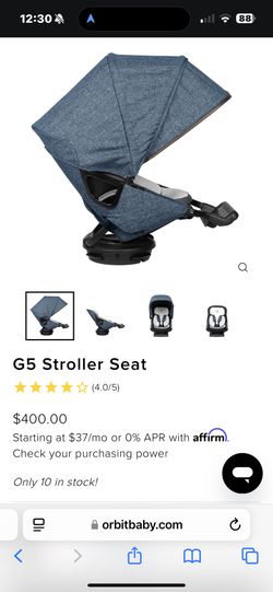 G5 Stroller With Free Mosquito Net