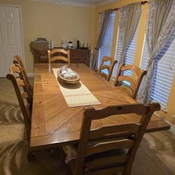 Dining Set With Dresser 