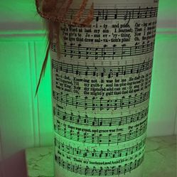 Beautiful Hymn Candle Holder