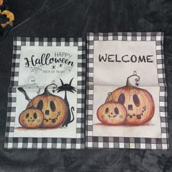 Halloween Yard Flags