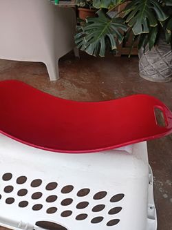 Red Plastic Kids Rocker Balance Board
