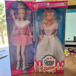 Vintage 1993–1998 Barbie Specialty Collector Bundle – 6 Unopened Dolls
