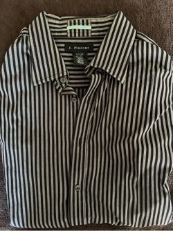 J Ferrar Grey Dress Shirt