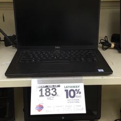 $183. Dell Laptop.