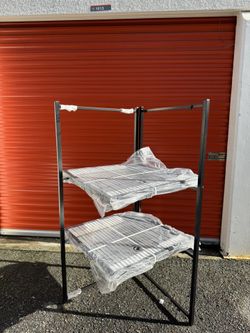 Metal shelves premium new 4 shelves