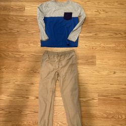 Boys Pants And Shirt Size 10-12