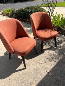 Room & Board Cora Dining Chairs – Set of 2 – Ginger Upholstery