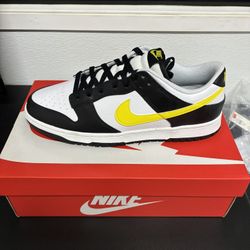 Nike Dunk Low "Black Opti Yellow" Shoes - Size 13