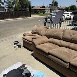 Couch And Recliner 