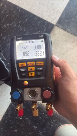 testo 549 I Digital Manifold for air Conditioning, Refrigeration Systems and Heat Pumps