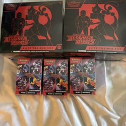 Pokemon Destined Rivals Etb And Booster Bundle 